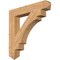 Ekena Millwork Merced Arts & Crafts Smooth Bracket, Western Red Cedar, 5 1/2"W x 36"D x 36"H BKT06X36X36MRC03SWR - alternate 1